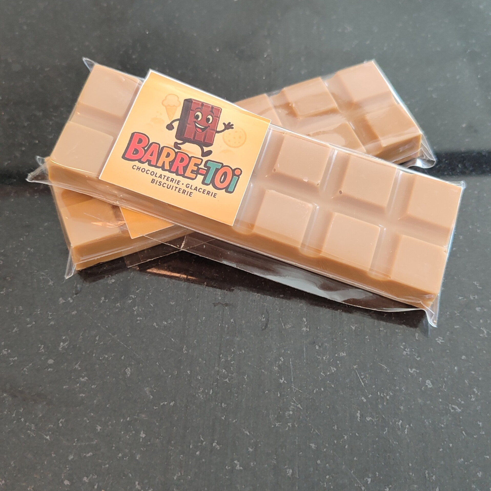 Barre chocolat gold/cacahuète