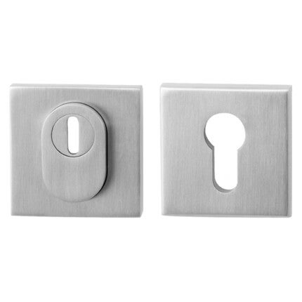 Vierkante veiligheidsrozet 54x54 mm SKG*** met kerntrekbeveiliging