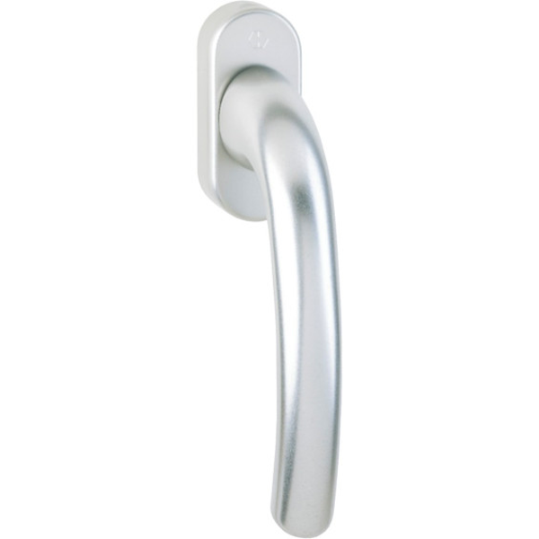 Hoppe - Draaikiepgreep NIET afsluitbaar - Aluminium