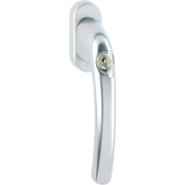 Hoppe - Draaikiepgreep afsluitbaar - Aluminium