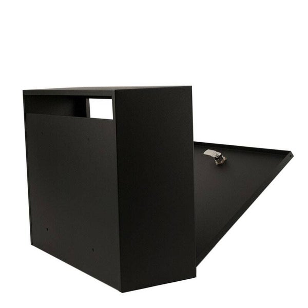 Brievenbus Allux LT160 zwart tbv binnenzijde voordeur