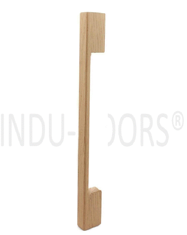 IND - Deurgrepen eiken - set van 2 stuks - 350mm of 550mm