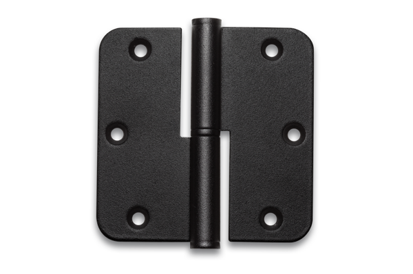 CJIK - Paumellescharnier 89x89 LINKS - mat zwart