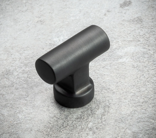 HBH - Kastknop Bauhaus donker brons