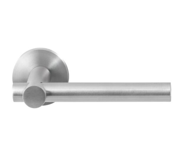 GPF - Deurkrukken op rond rozet - RVS