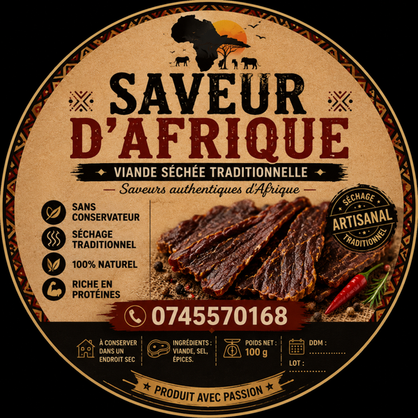 Viande sechée fabrication traditionnelle