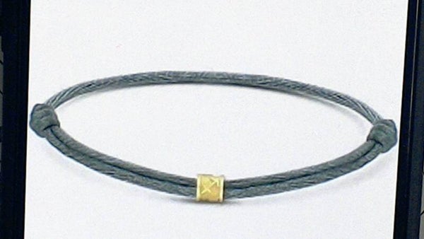 armband met dun vel touw voor volwassenen