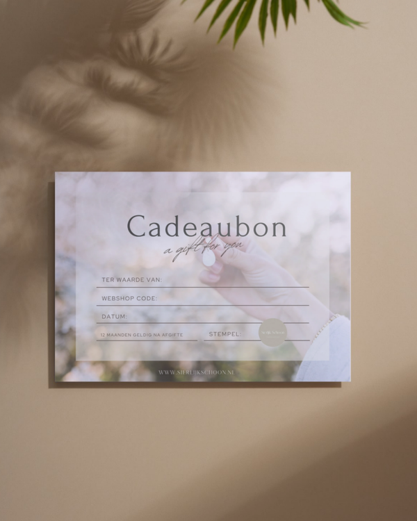 Digitale cadeaubon