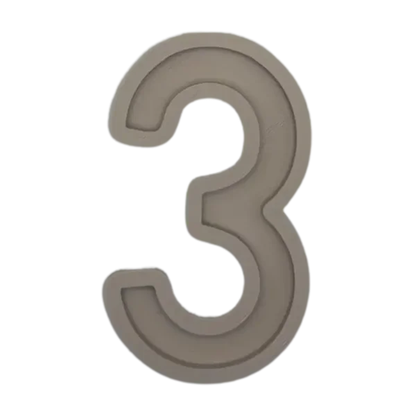 Vulvorm - PLA - Cijfer 3
