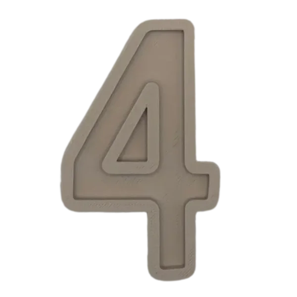 Vulvorm - PLA - Cijfer 4