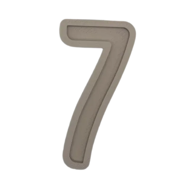 Vulvorm - PLA - Cijfer 7