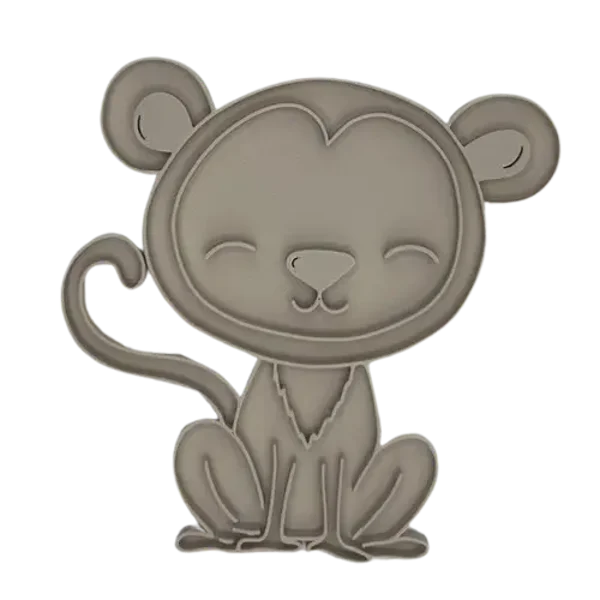 Vulvorm - PLA - Aap zittend