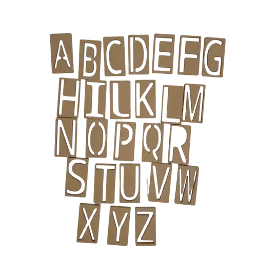 Diverse - PLA - Alfabetische leer letters