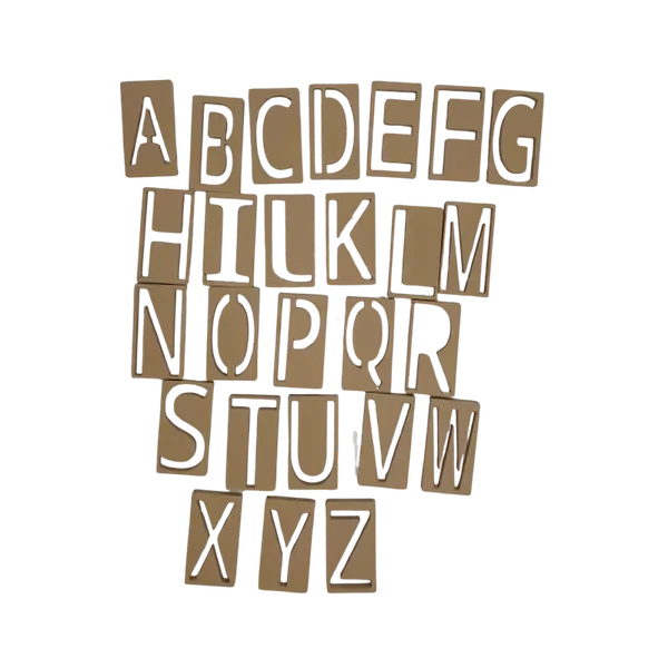 Diverse - PLA - Alfabetische leer letters