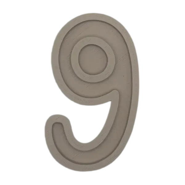 Vulvorm - PLA - Cijfer 9