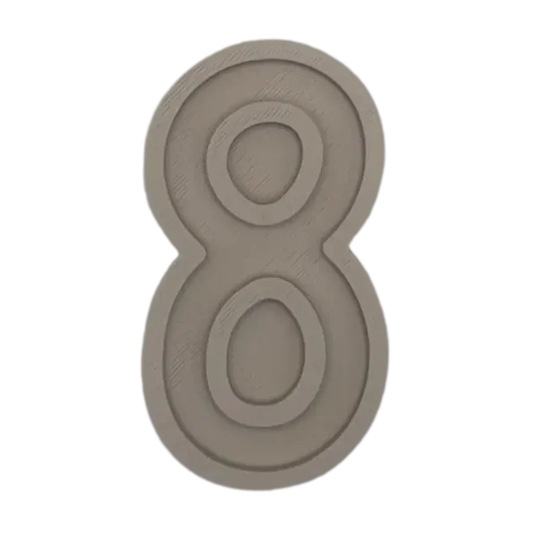 Vulvorm - PLA - Cijfer 8