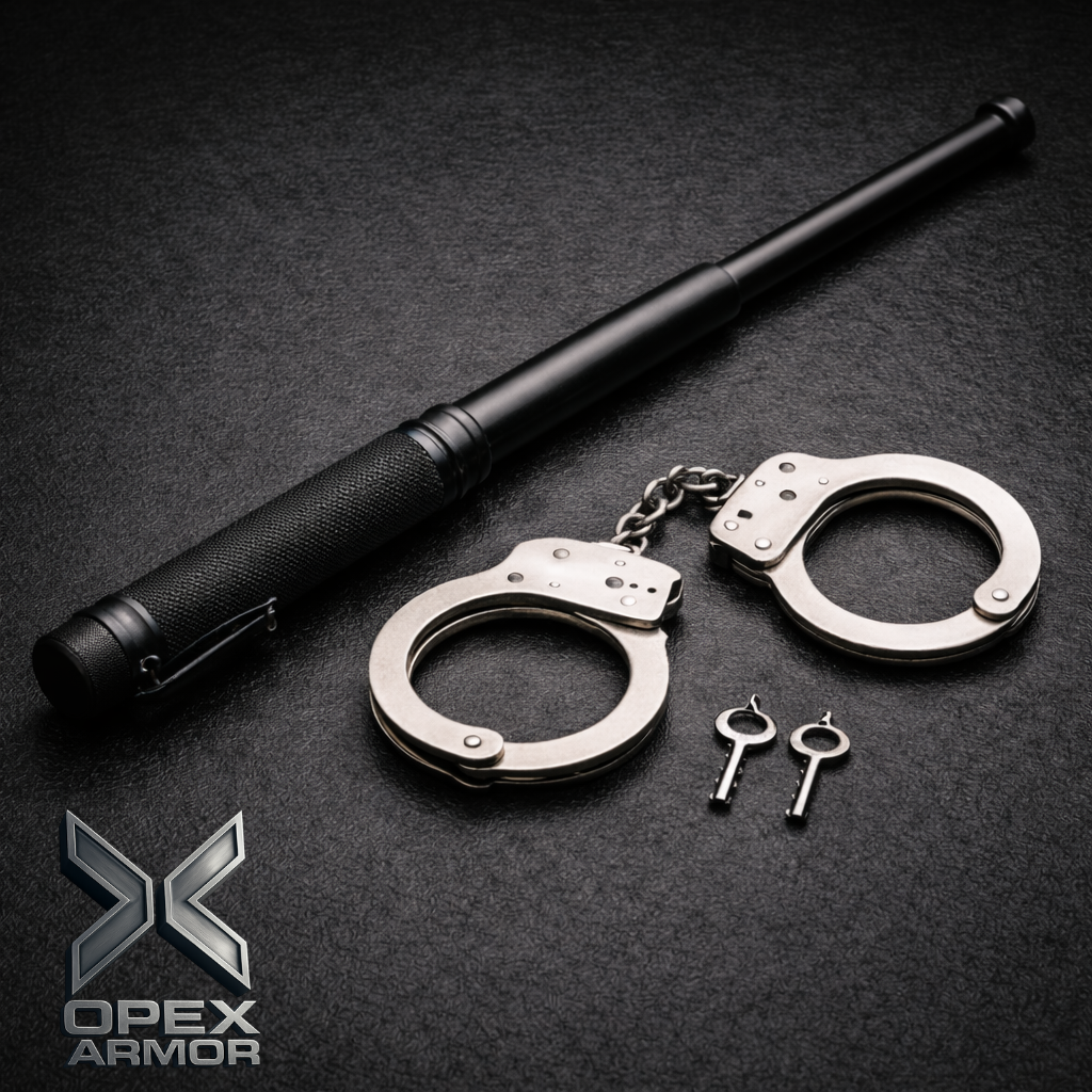 Formation en maniement du bâton télescopique et mise des menottes