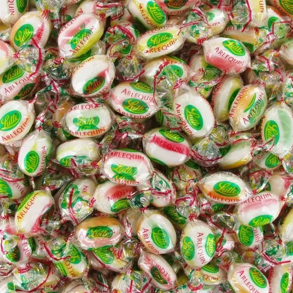 Lutti bonbon arlequin  végétarien