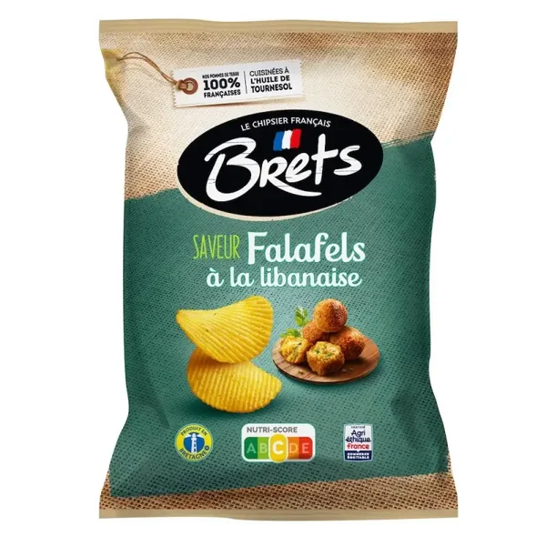 brets chips falafels à la libanaise
