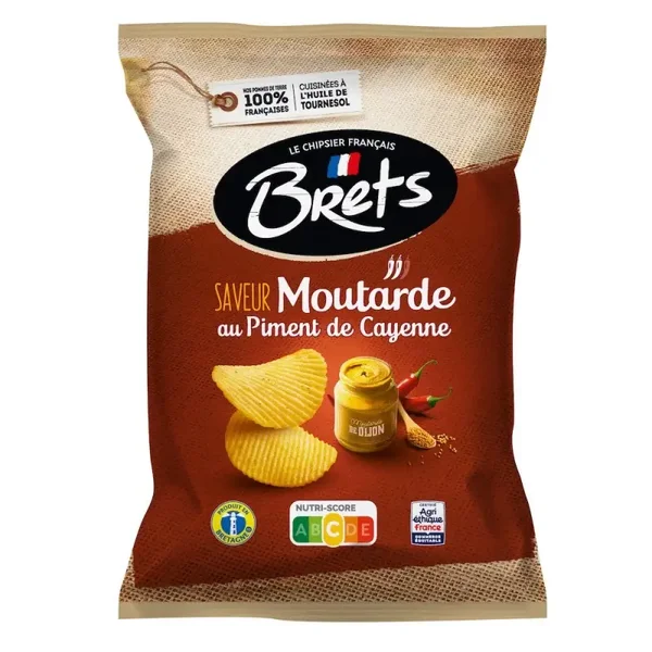 brets chips moutarde et piment de cayenne