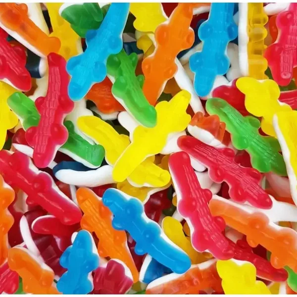 Haribo crocodiles bicolores