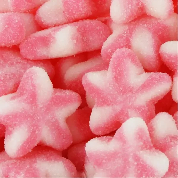 Dulceplus étoile twist fraise sucré halal