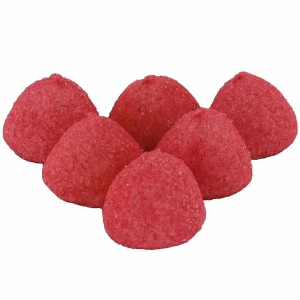 Fini balle de golf fraise