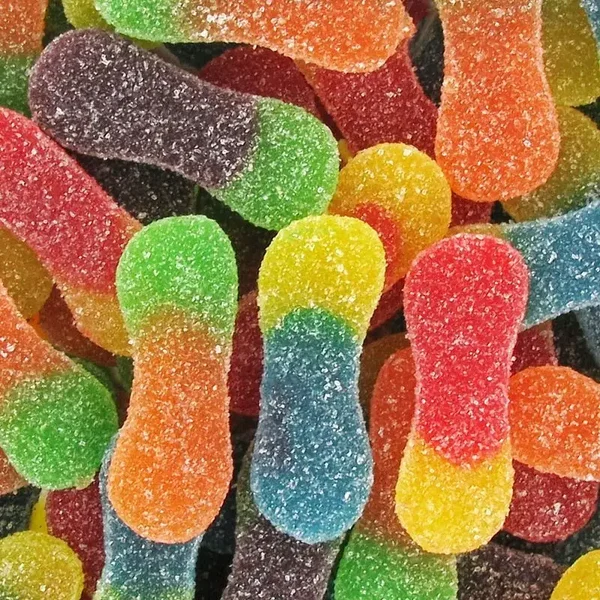 Dulceplus langues acides bicolore halal