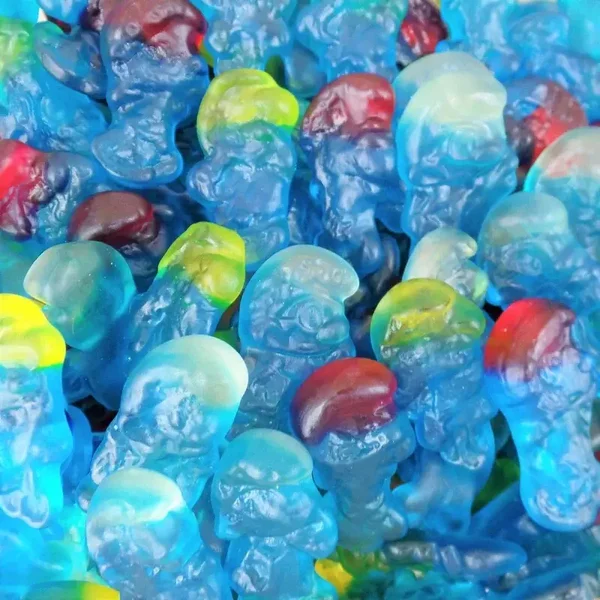 Haribo schtroumpfs lisse