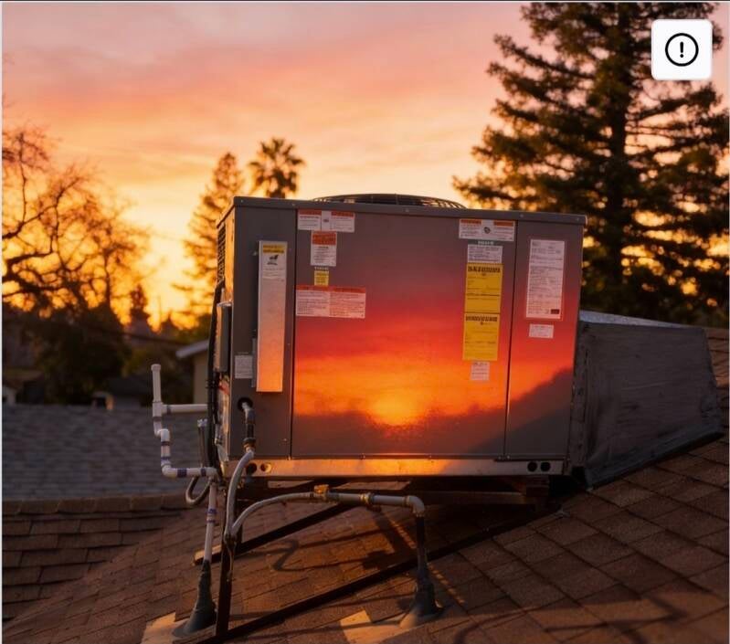 Rudd Gas Package Unit in Citrus Heights, Ca