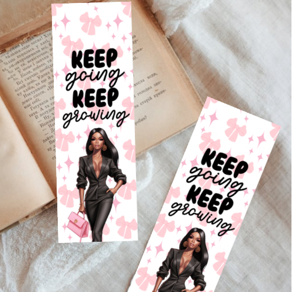 Keep Going Bookmark