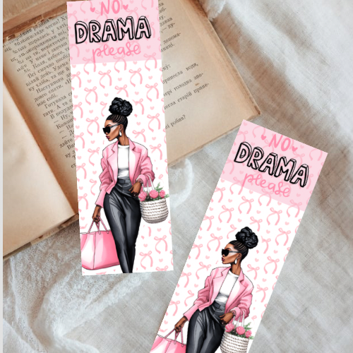 No Drama Please Bookmark