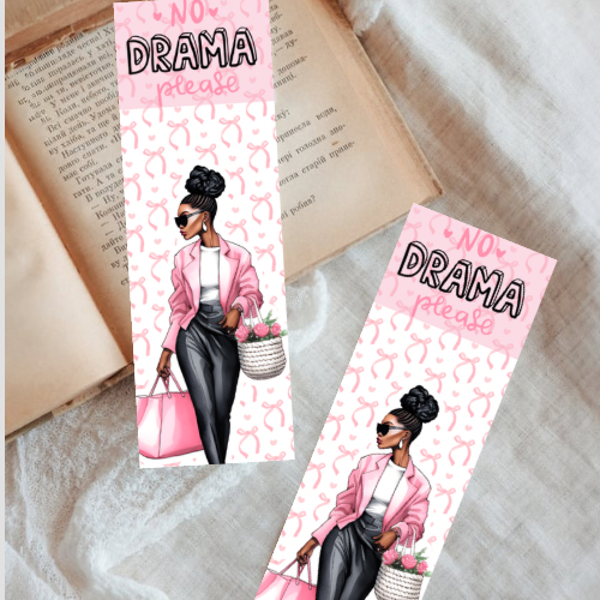 No Drama Please Bookmark
