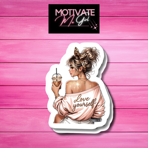 Lady Love Yourself Sticker
