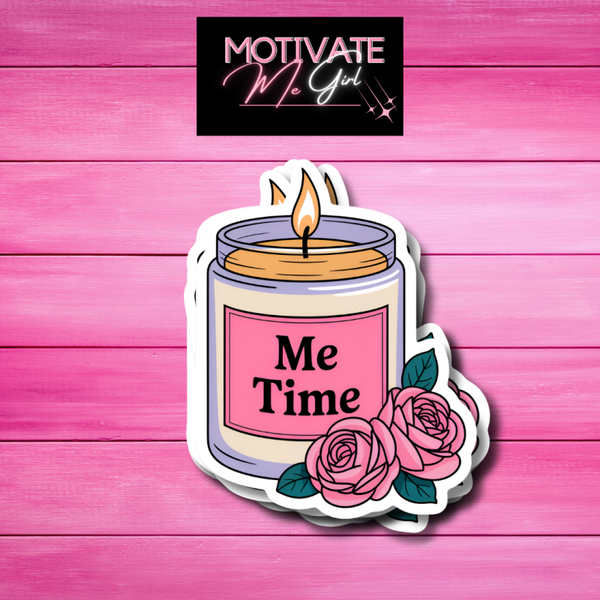 Me Time Sticker