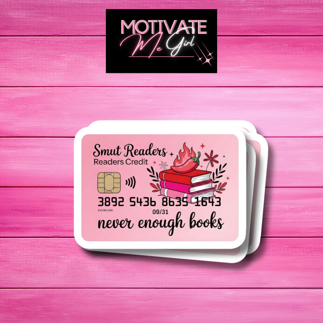 Smut Readers Credit Card Sticker