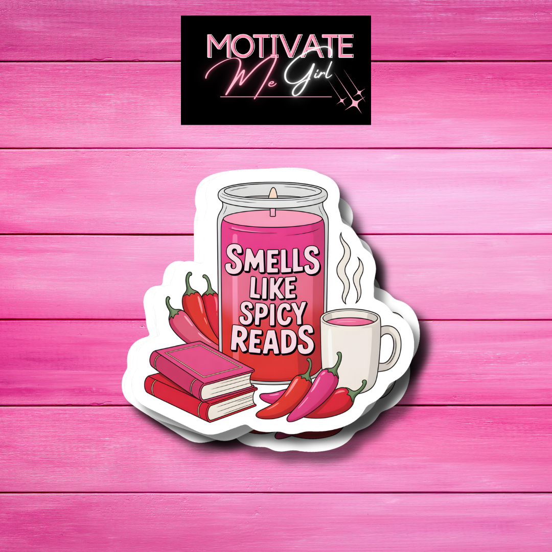 Smells Like Spicy Reads Sticker