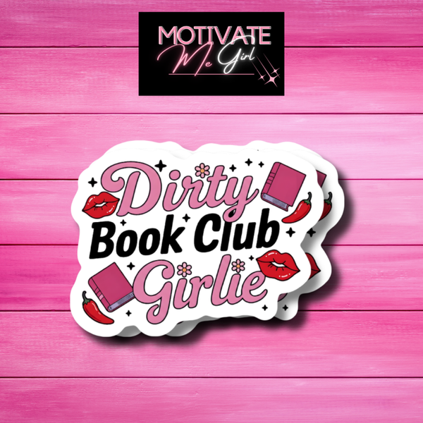 Dirty Book Club Girlie Sticker
