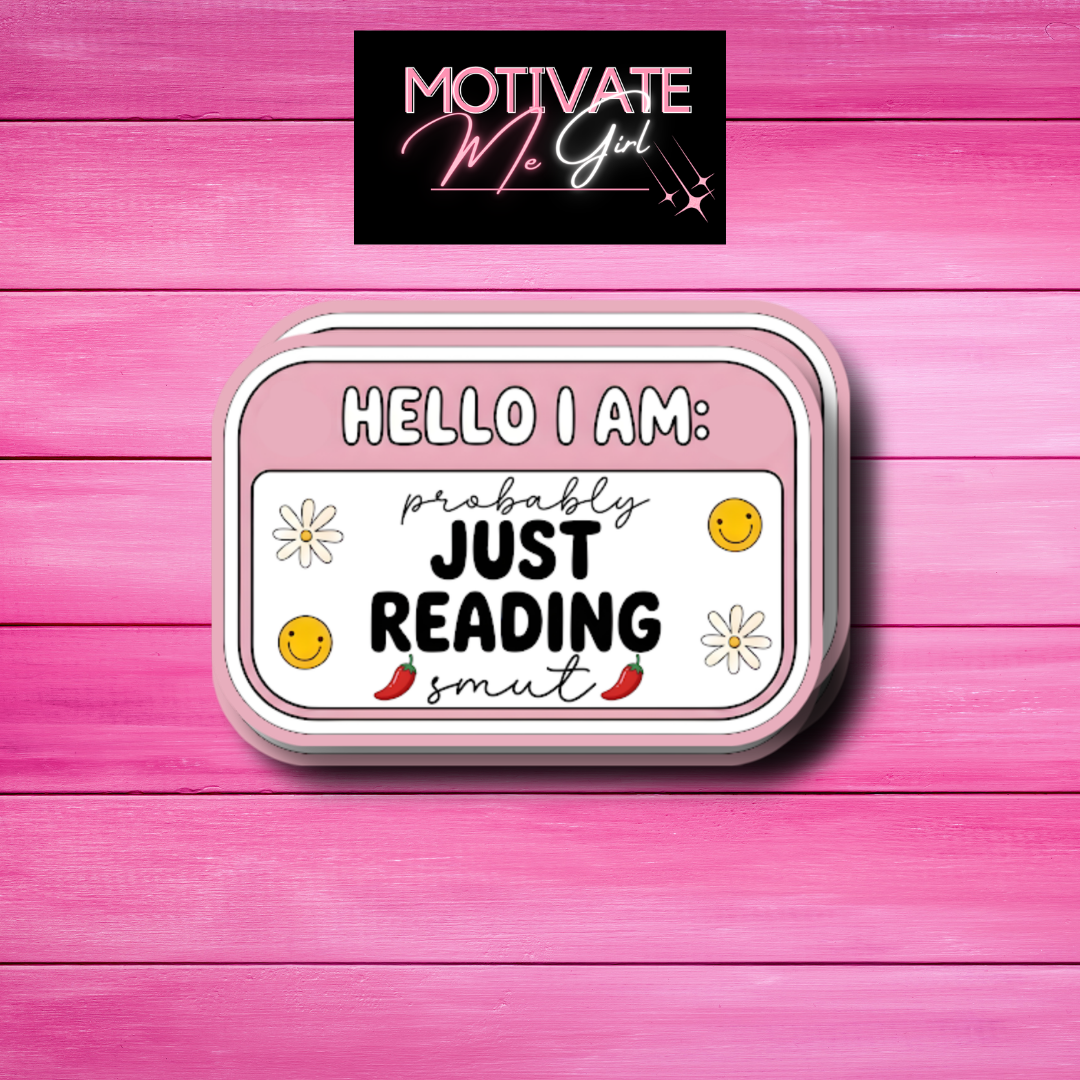 Just Reading Smut Sticker