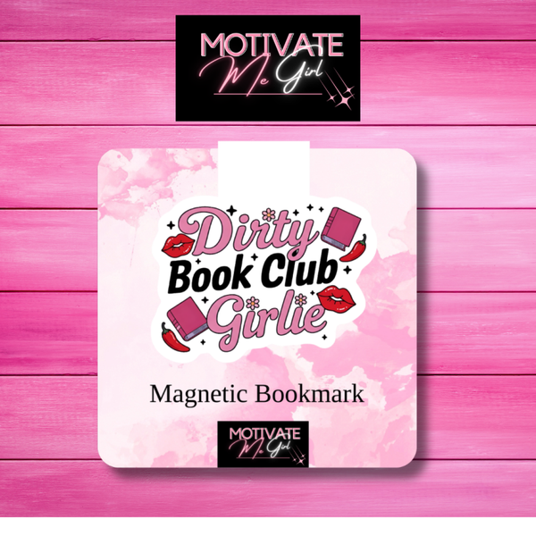 Dirty Book Club Magnetic Bookmark