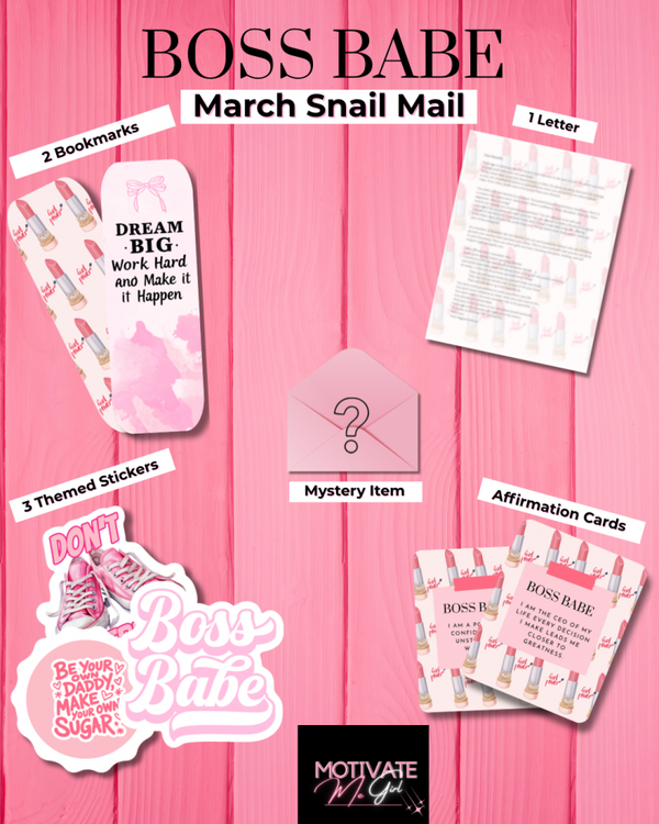 Motivate Me Girl Society Mail Club