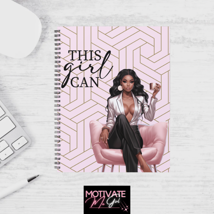 This Girl Can Lined Journal