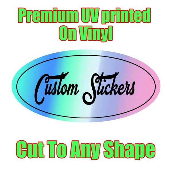 100 pcs- 3 inch stickers