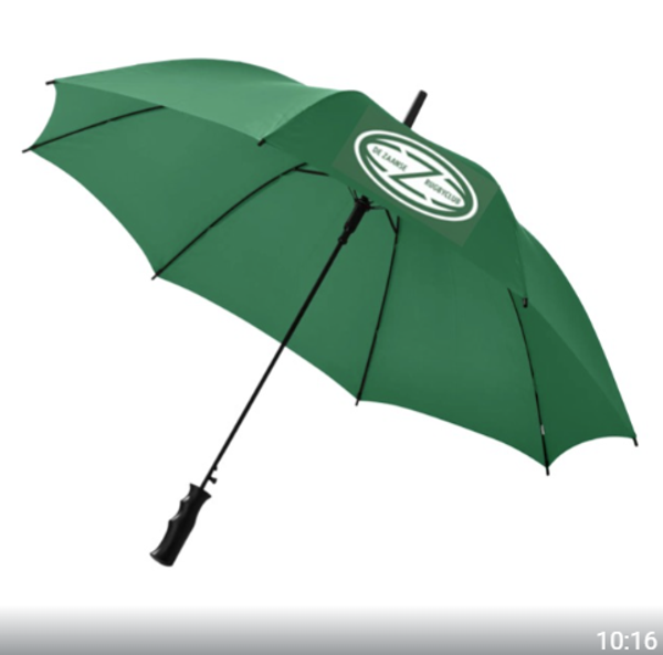 Paraplu met logo
