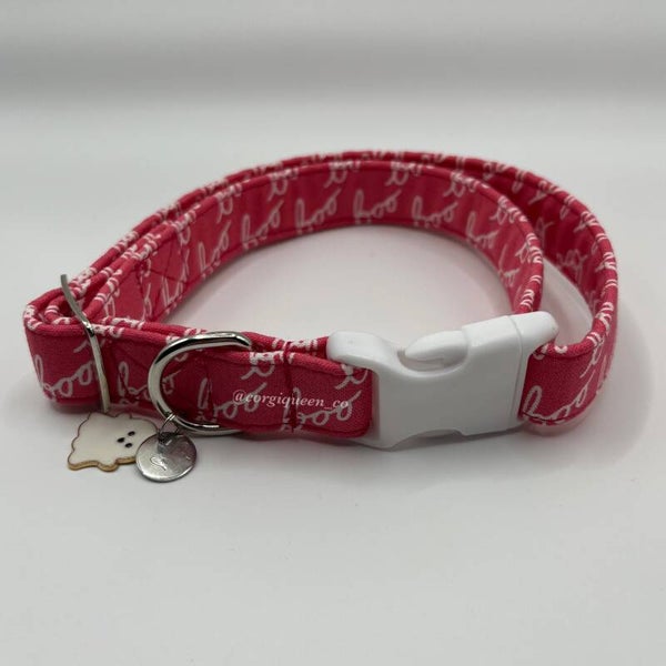 Pink Boo Collar