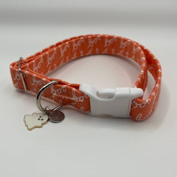 Orange Boo Collar