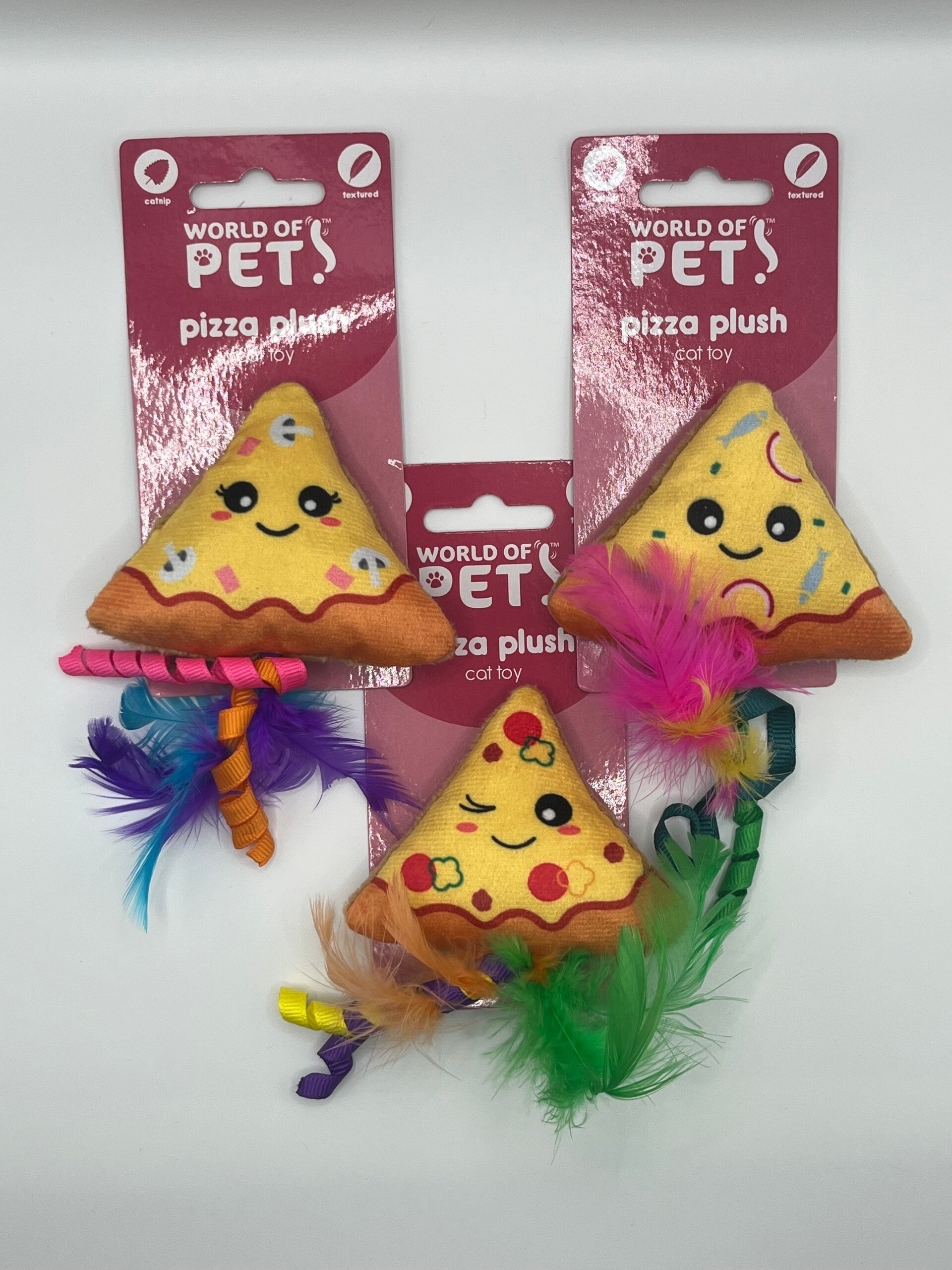 Pizza Plush Catnip Toy