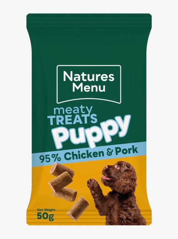 Natures Menu Puppy Meaty Treats 50g