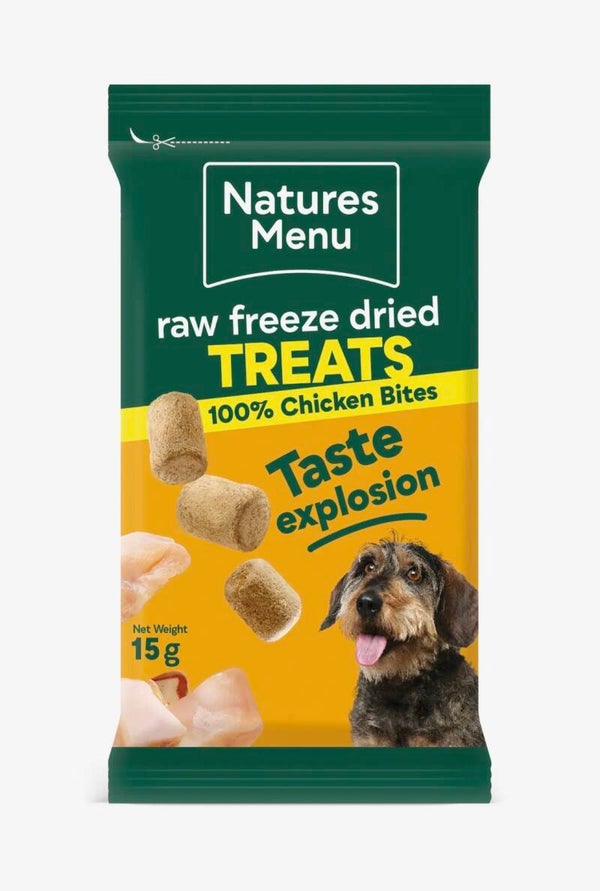 Natures Menu Freeze-Dried Bites Chicken 15g