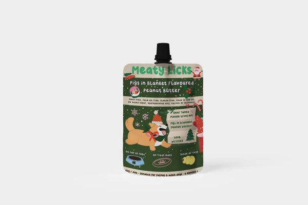 Pigs in Blankets Flavour Peanut Butter for Dogs